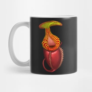 Carnivorous Plant Nepenthes Villosa Botanical Pitcher Plant Mug